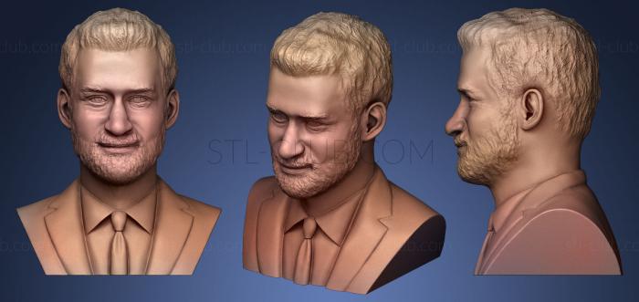 3D model Prince Harry (STL)